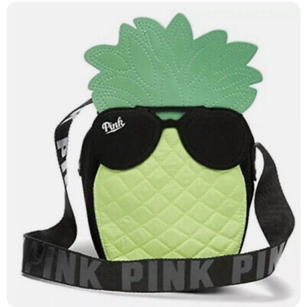 PINK lunchbox neon pineapple